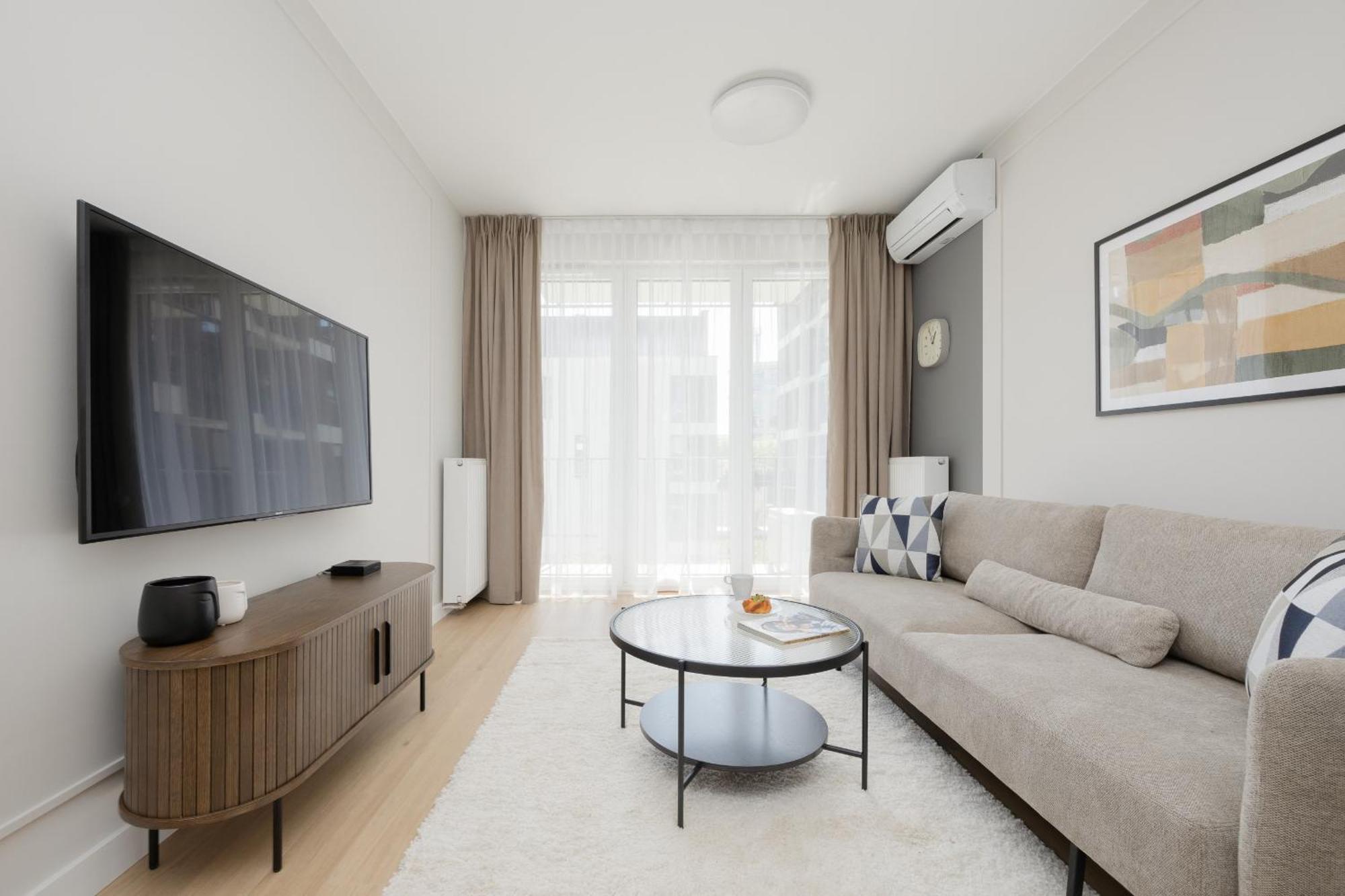 Luxurious In With Sauna And Gym By Renters Prestige Apartament Warszawa